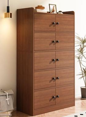 飘窗柜阳台收纳柜矮柜窗台柜子储物柜卧室靠墙书柜家用落地置物柜