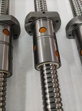 滚珠丝杠双螺母大导程滚柱丝杠副梯形不锈钢丝杠