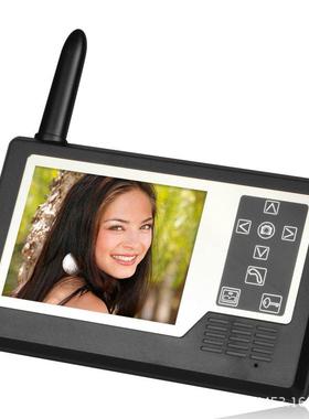 迷你3.5寸无线可视对讲门铃带拍照