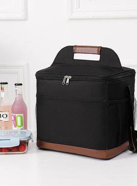 户外便携式保温箱露营野餐篮多功能大容量车载冷藏保鲜箱春游篮子