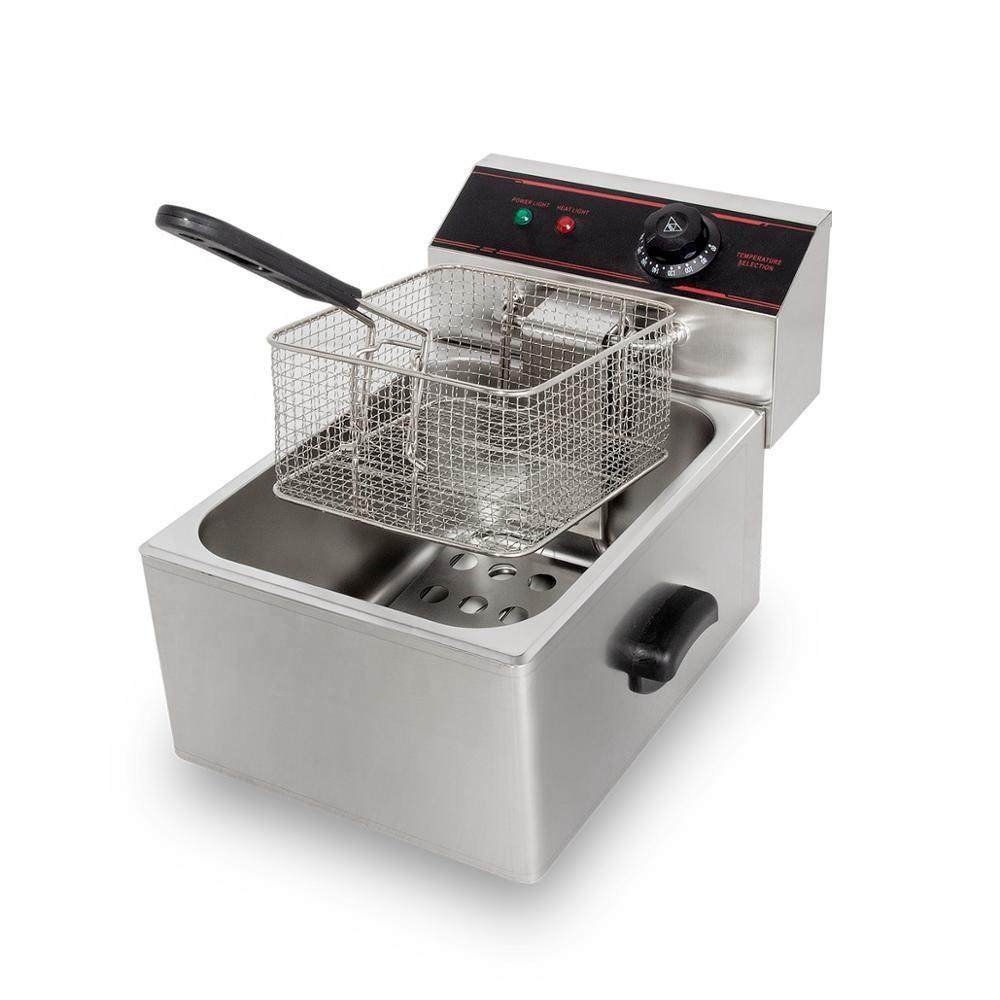 8L油容量加厚豪华单缸电炸炉炸油条炸串炸鸡排薯条机油炸锅商用,淘宝优惠券,粉丝福利购,淘宝优惠卷