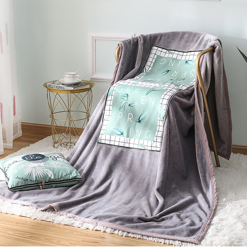 抱枕毯子两用抱枕被二合一办公室车载午睡靠枕空调被靠垫被,淘宝优惠券,粉丝福利购,淘宝优惠卷