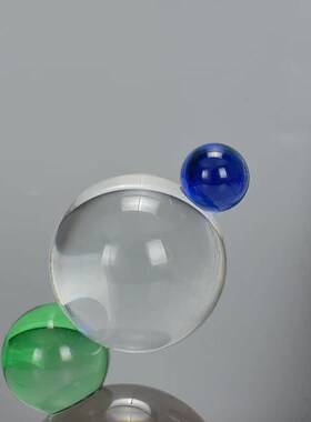 现代简约客厅电视柜橱窗酒柜软装摆件样J板房水晶抽象蚂蚁轻奢摆