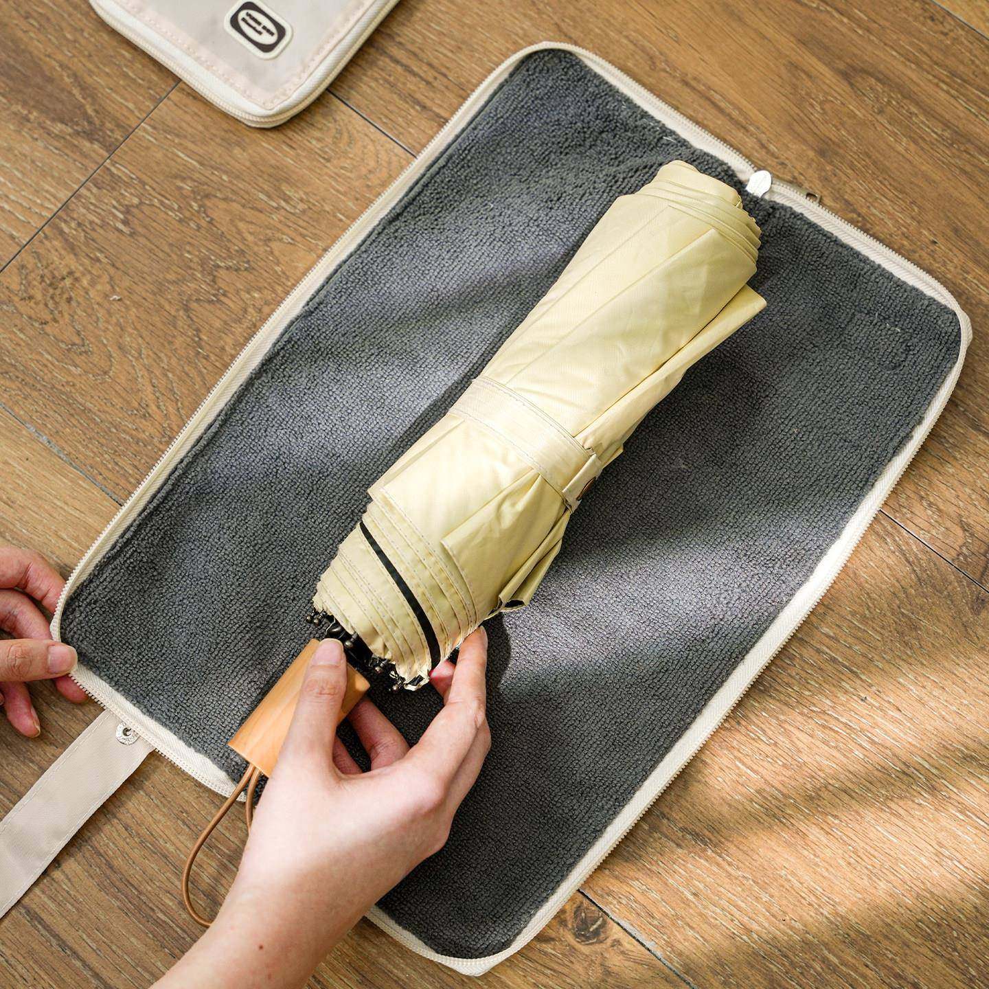 雨伞收纳袋折叠伞吸水套车载防水便携可折叠放湿雨伞袋手拎雨伞包,淘宝优惠券,粉丝福利购,淘宝优惠卷