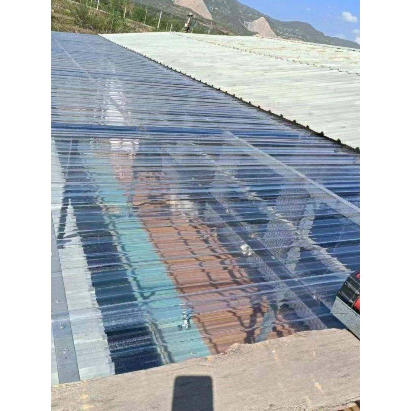 1.0毫米厚PC全透明采光瓦亮瓦塑料瓦雨棚耐力板屋顶阳台车库加厚,淘宝优惠券,粉丝福利购,淘宝优惠卷