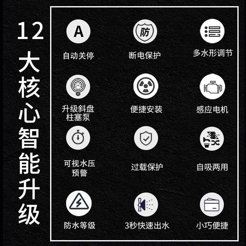 凯驰H6 家用清洗机 洗车神器便携式洗车泵 大功率220V 高压洗车机 - 图1