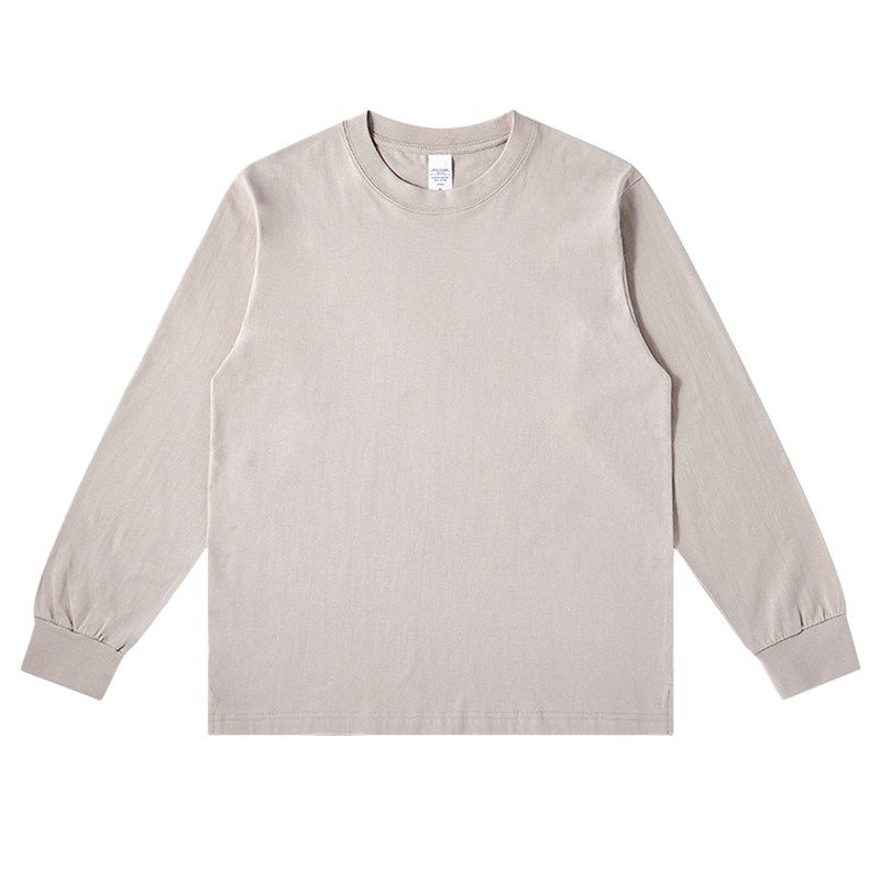 圆领t恤定制工作服纯棉长袖班服男女跑步运动文化衫印logo花图案,淘宝优惠券,粉丝福利购,淘宝优惠卷