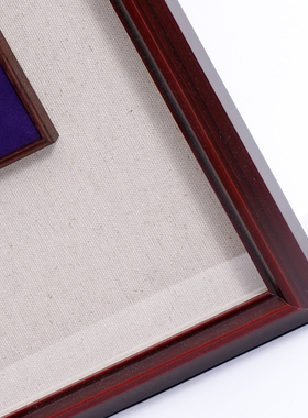 逍遥呱呱  紫微讳手绣牌匾 高端装饰挂画 手工金丝绣线 国风文化