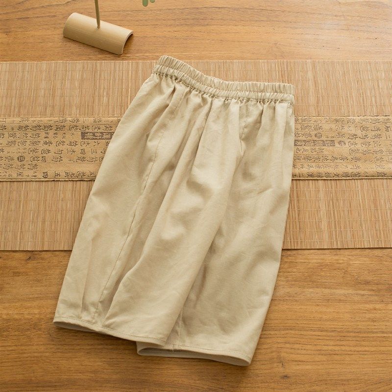 男童夏天裤子夏季男款儿童薄款男宝防蚊裤女童国风棉麻七分八分裤,淘宝优惠券,粉丝福利购,淘宝优惠卷
