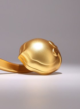 铜如意摆件家居饰品工艺品客厅酒柜乔迁开业送礼办公室手把玩礼物