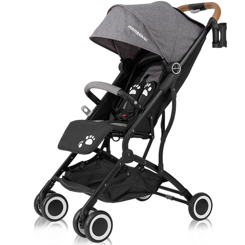 Сверхлегкая маленькая складная портативная коляска с сидением для раннего возраста, можно сидеть и лежать