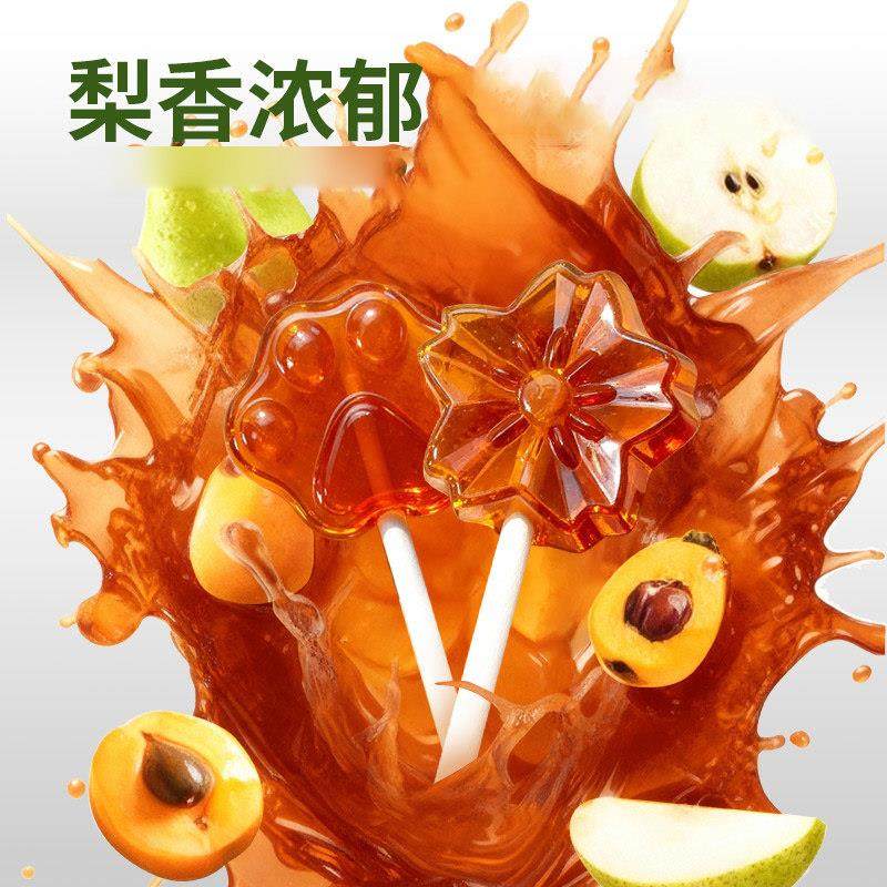 彭彭牛秋梨膏棒棒糖无添加剂儿童零食小吃健康营养雪梨枇杷糖果,淘宝优惠券,粉丝福利购,淘宝优惠卷