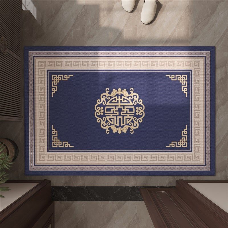 入户门地垫新中式耐脏除s尘防滑脚垫门口进门地毯可裁剪免打理门,淘宝优惠券,粉丝福利购,淘宝优惠卷