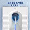Squat toilet special brush S-type bathroom no dead ends brush toilet cleaning brush household toilet cleaning artifact