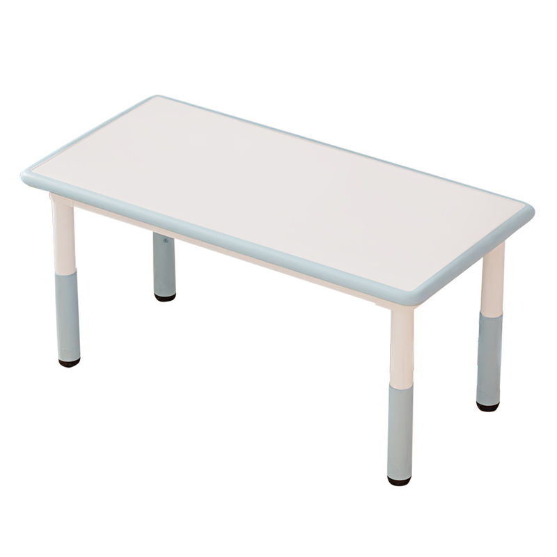 Kindergarten table children's table and chair graffiti painting rectangular table baby game learning early education lift table and chair installation