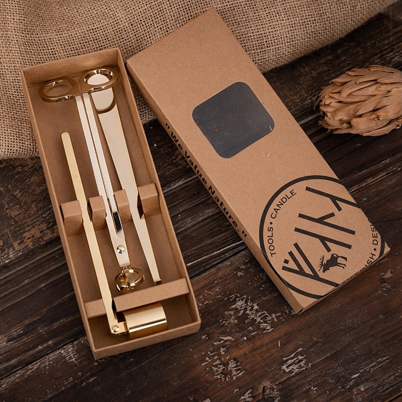 灭烛剪灭烛罩灭烛钩三件套 香薰蜡烛灭烛器金属灭烛礼盒,淘宝优惠券,粉丝福利购,淘宝优惠卷