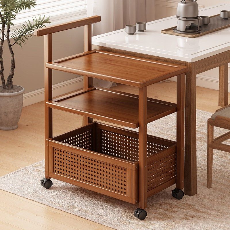 小推车茶几复古小桌子沙发边茶几侧边柜可移动置物架卧室床边角几,淘宝优惠券,粉丝福利购,淘宝优惠卷