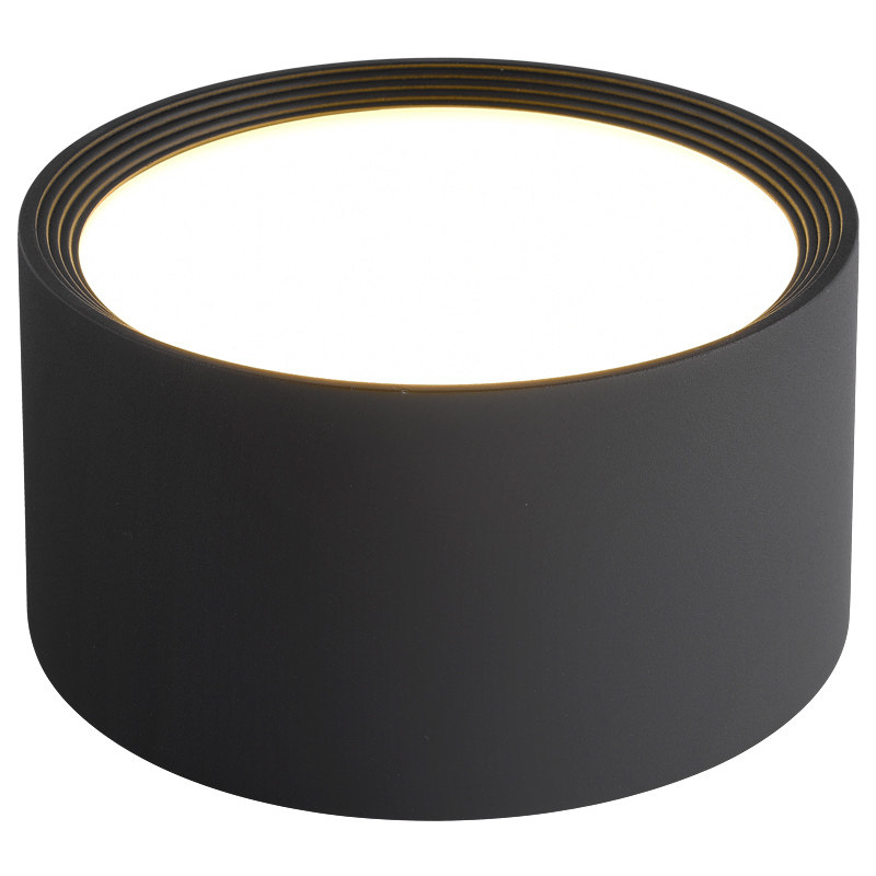 极简超薄明装筒灯圆形led免打孔吸顶泛光灯商用办公室走廊天花桶,淘宝优惠券,粉丝福利购,淘宝优惠卷