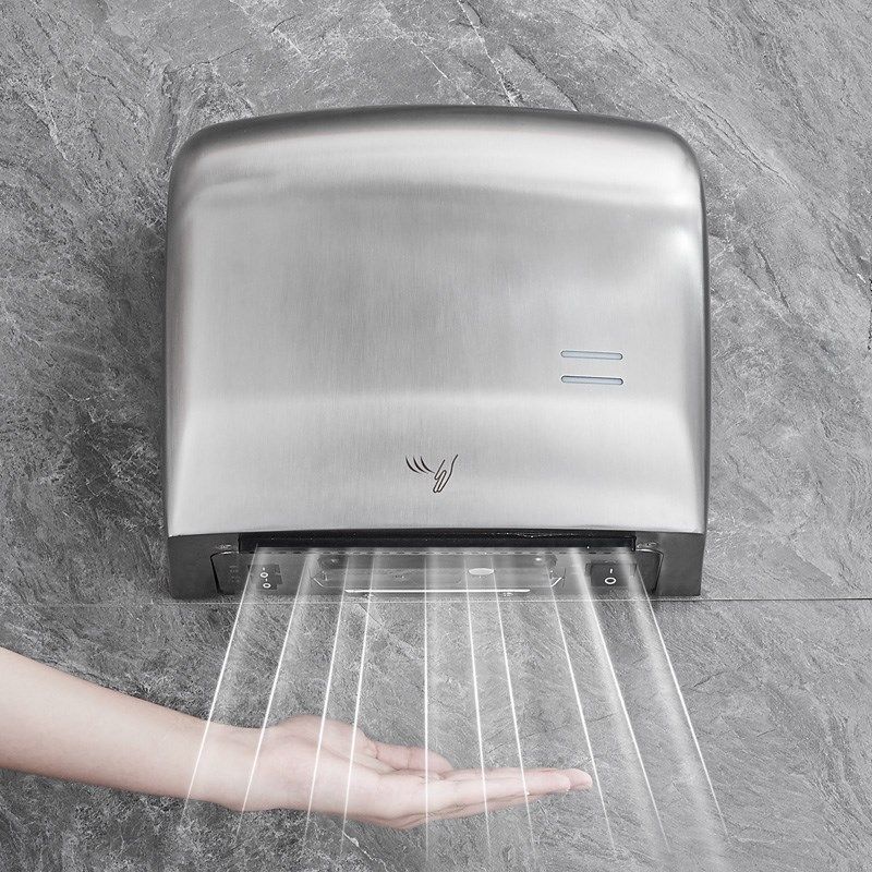 不锈钢全自动酒店智能干手机感应干手器卫生间商用烘手机烘手器,淘宝优惠券,粉丝福利购,淘宝优惠卷