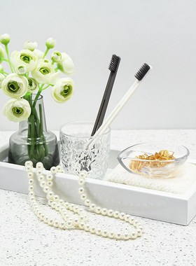 酒店洗手台摆件托盘套装样板房卫生间洗漱台装饰样板间卫浴店饰品