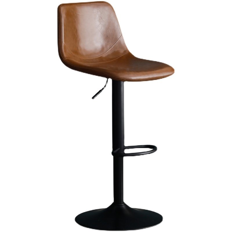 北欧吧台椅旋转升降椅家用靠背前台椅子现代简约轻奢高脚凳酒吧椅,淘宝优惠券,粉丝福利购,淘宝优惠卷