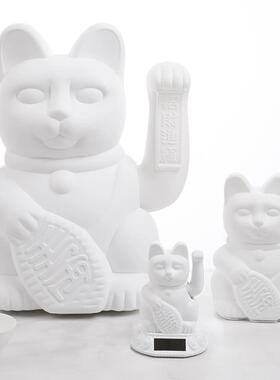 DONKEY招财猫摆件自动摇手开业店铺收银前台家居客厅装饰乔迁礼品