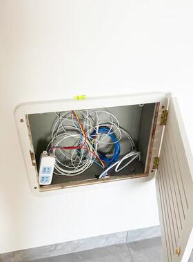 电表箱装饰画弱电箱遮挡百叶盖板多媒体遮丑电闸配电箱网线盒包邮