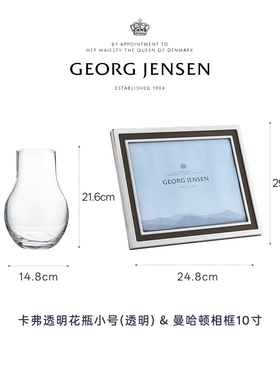会员福袋新婚礼物GeorgJensen乔治杰生北欧风格酒具餐饮具摆件