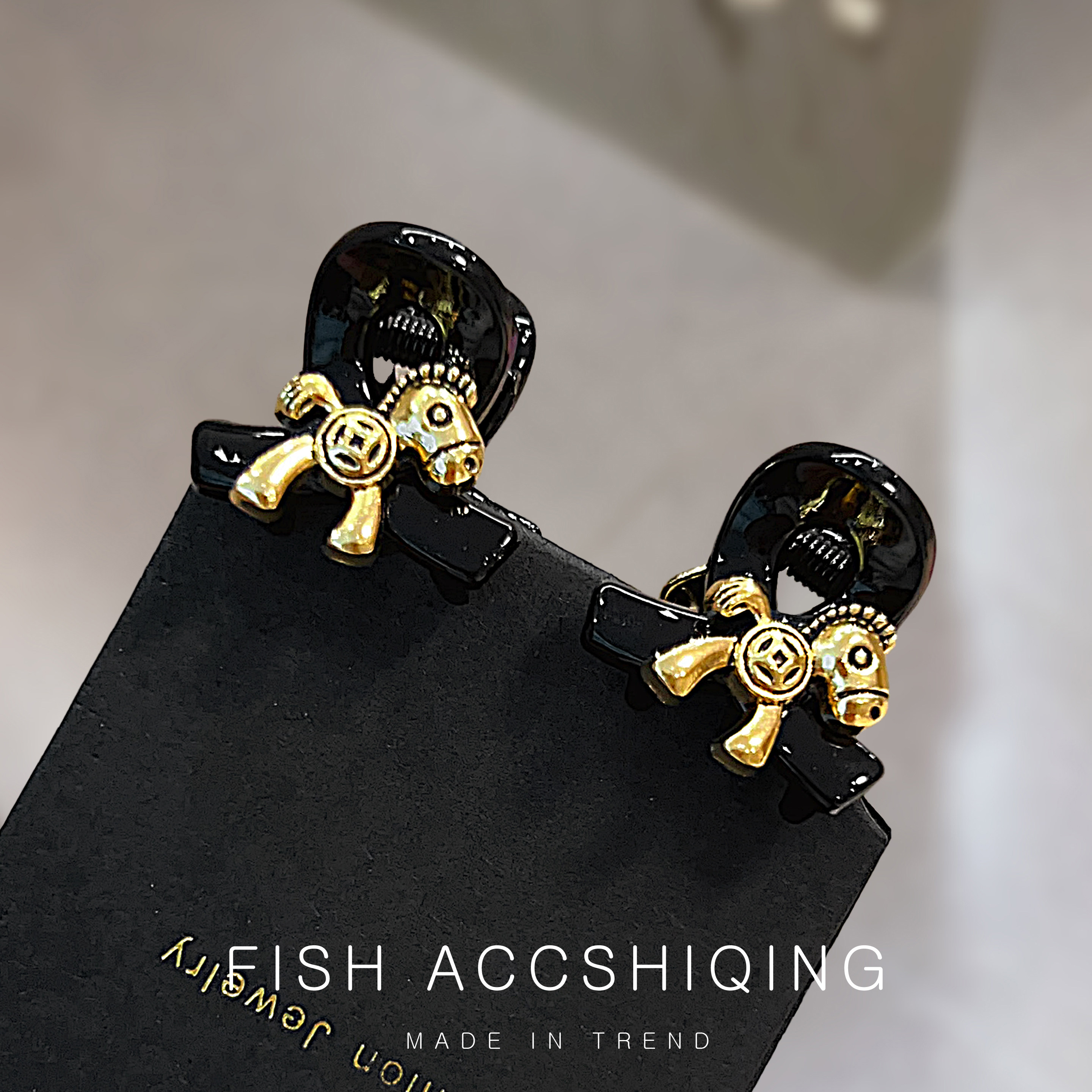 水钻小马过新年侧边精致小夹子刘海前额碎发公主头对夹迷你鲨鱼夹,淘宝优惠券,粉丝福利购,淘宝优惠卷