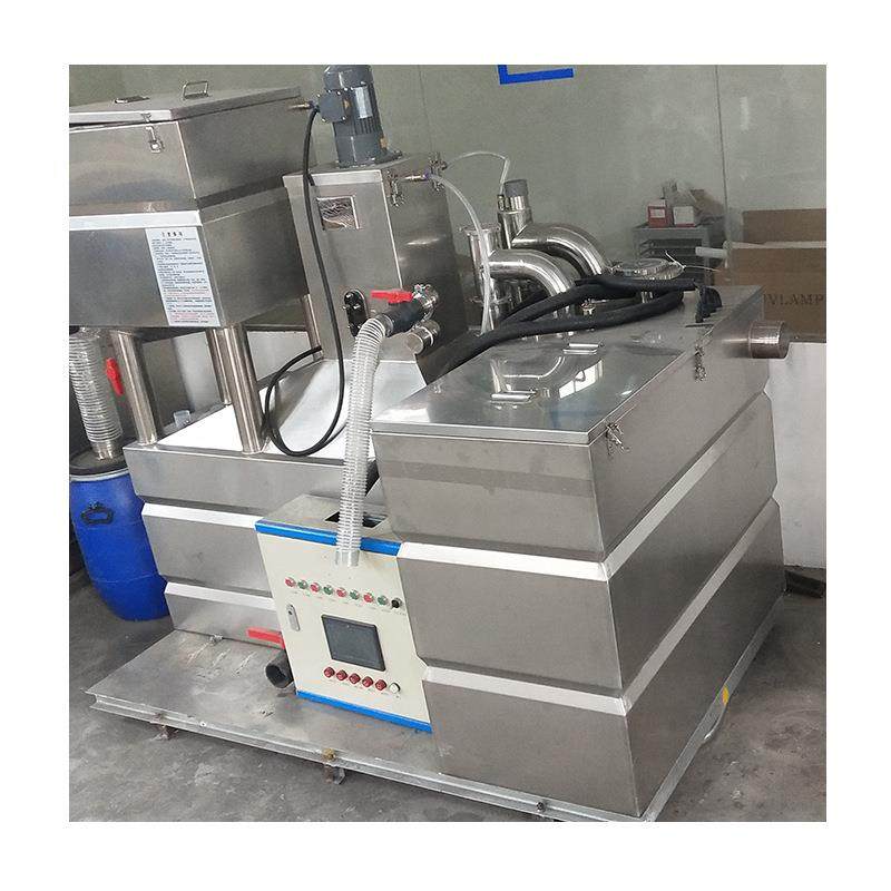 全自动不锈钢厨房隔油水分离器一体化污水提升设备液压油水分离器 - 图3