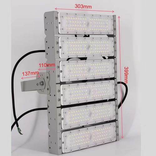 本月直销贴片系列250W铝投光灯外壳隧道模组灯泛光灯外壳200W - 图0