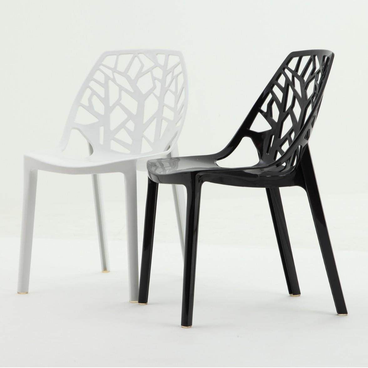 北欧塑料椅子家用餐椅成人加厚凳子靠背椅现代简约网红休闲书桌椅 - 图1