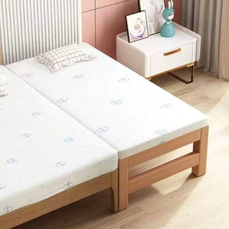 榉木拼接床加宽床实木儿童床男女孩公F主床边小床婴儿拼接大床神,淘宝优惠券,粉丝福利购,淘宝优惠卷