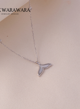 镶嵌精致女款高级感时尚银镶贝母