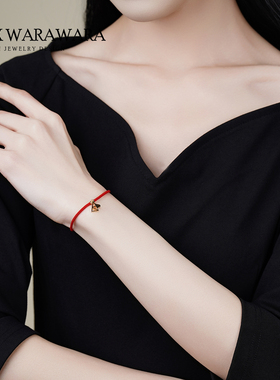 BOXWARAWARA原创生肖红绳手链女