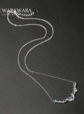 BOXWARAWARA原创设计项链月光石