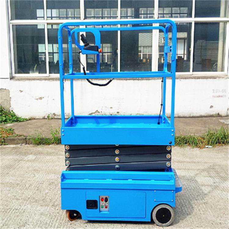 迷你六米自行走升降机小型升降平台高空作业升降车升降车 - 图3