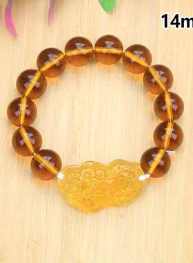 庙会跑江湖地摊热卖仿黑曜石玛瑙仿黄金貔貅手链男女抖音直播礼品