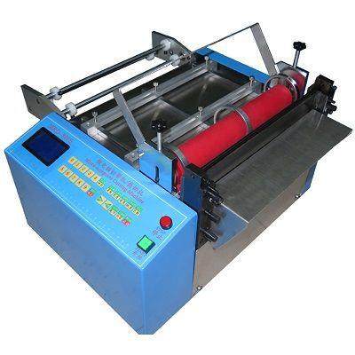 小型全自动智能电脑无纺布魔术贴水洗标布料裁切机切断机 - 图3