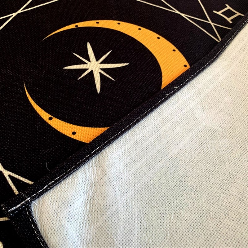 定制日月 塔罗牌桌布 推牌布塔罗布 仪式布 - 图2