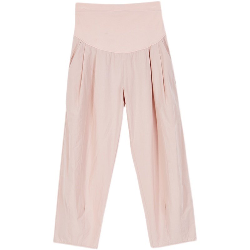 孕妇休闲裤夏季薄款2023新款夏款宽松纯棉阔腿裤外穿夏装直筒裤子,淘宝优惠券,粉丝福利购,淘宝优惠卷