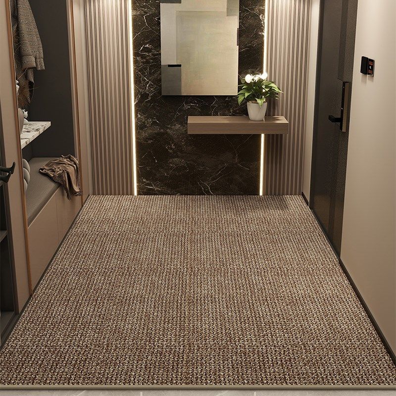 入户门地垫纯色仿剑麻地毯进门口耐脏门垫客厅地毯U玄关脚垫可裁,淘宝优惠券,粉丝福利购,淘宝优惠卷