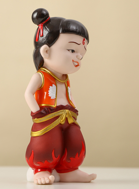 哪吒之魔童闹海周边陶瓷创意摆件