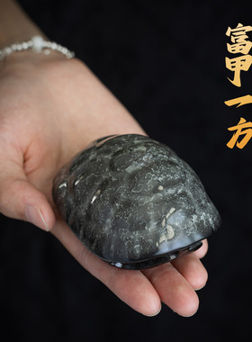 黼山堂《富甲一方》汝窑茶宠摆件