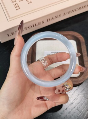 猫眼石手镯高冰氛围感礼物