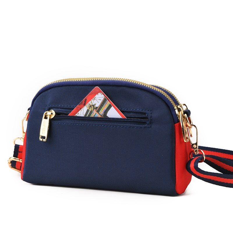 牛津布包包女2023新款斜挎包多层小巧帆布手机包简约质感单肩小包,淘宝优惠券,粉丝福利购,淘宝优惠卷