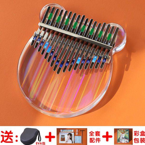 卡林巴拇指琴初学者水晶卡巴林kalimb21音手指姆钢琴17音女生乐器,淘宝优惠券,粉丝福利购,淘宝优惠卷