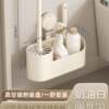 Suction cup toilet brush wall-mounted household no dead ends 2024 new toilet brush toilet toilet rack special brush