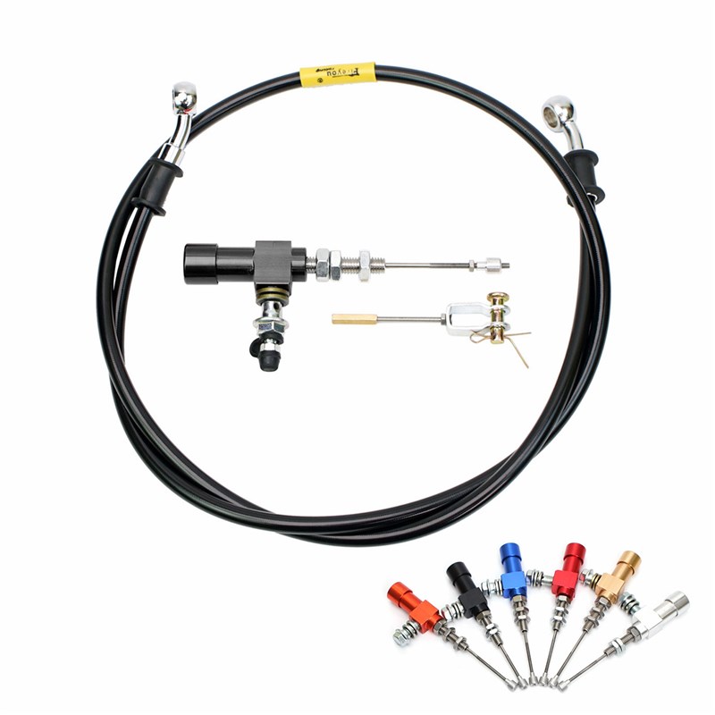 摩托车刹车下泵12.7mm液压离合配1200mm油管制动系统通用改装配件 - 图3