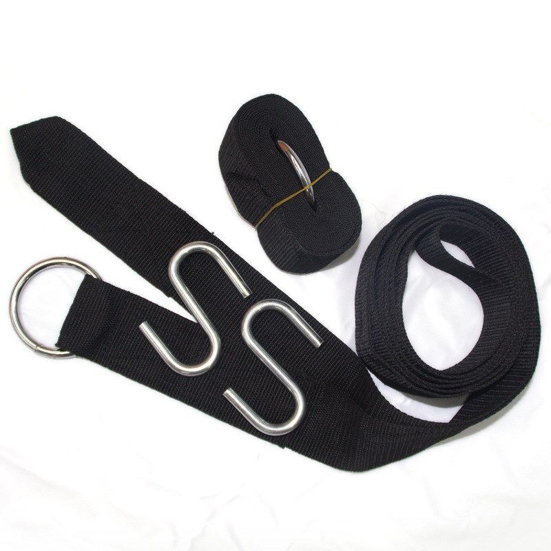 三佳户外用品 吊床绑带加长加宽加固5公分配S钩铁环 配件挂钩,淘宝优惠券,粉丝福利购,淘宝优惠卷